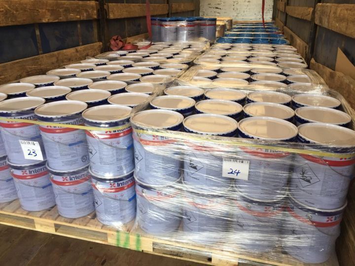 Эмаль ЭП-567 двухкомпонентная серая 50 кг